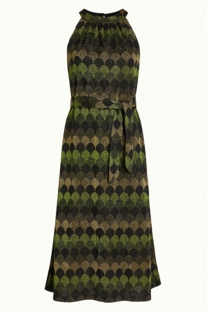 09338-251-olive green groen/zwart/gou