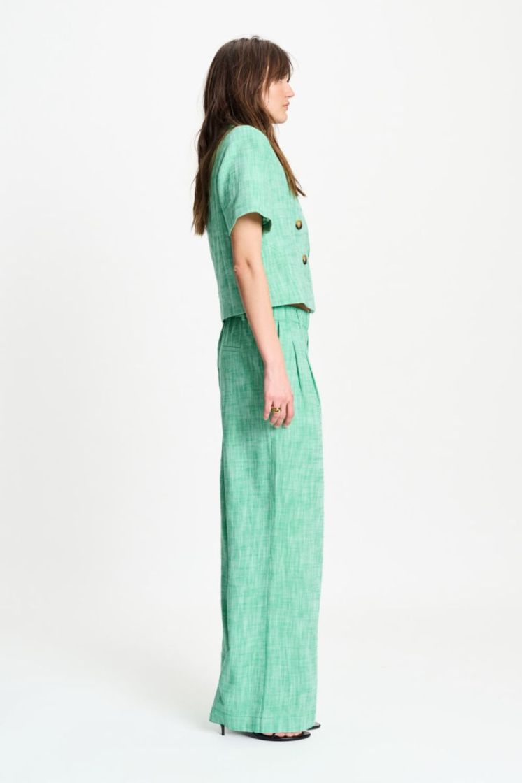 700-PALM GREEN groen/wit