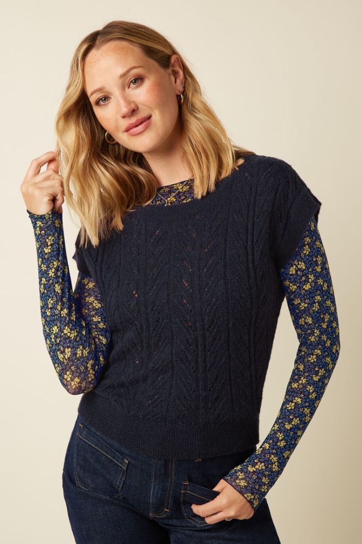 10785-422 SAPPHIRE BLUE donkerblauw