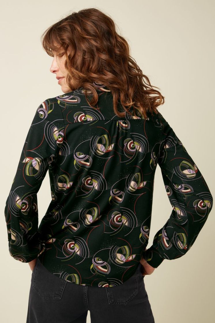 10864-001 BLACK zwart/multi