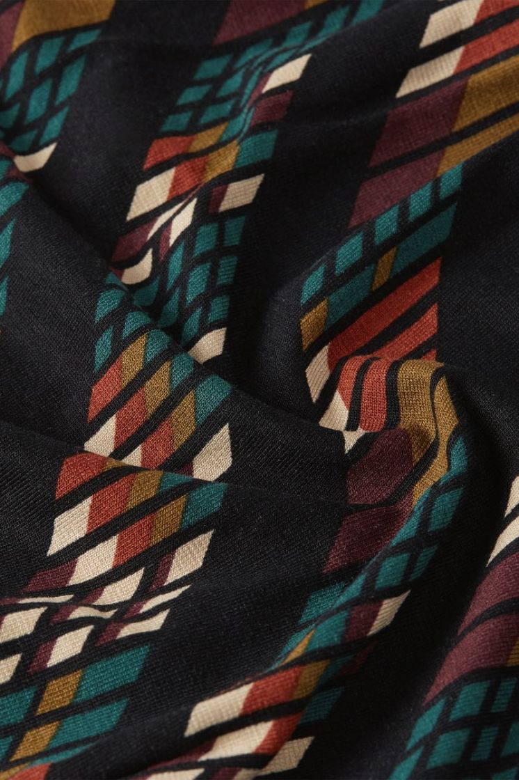10931-001 BLACK zwart/multi