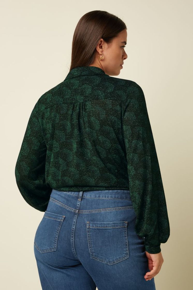 10948-200 PINE GREEN groen/zwart 