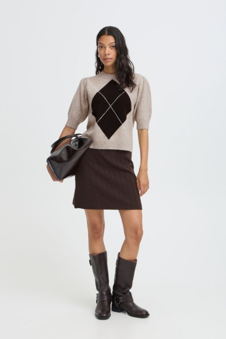 20819498-900013450 HUMUS MEL beige/donkerbru