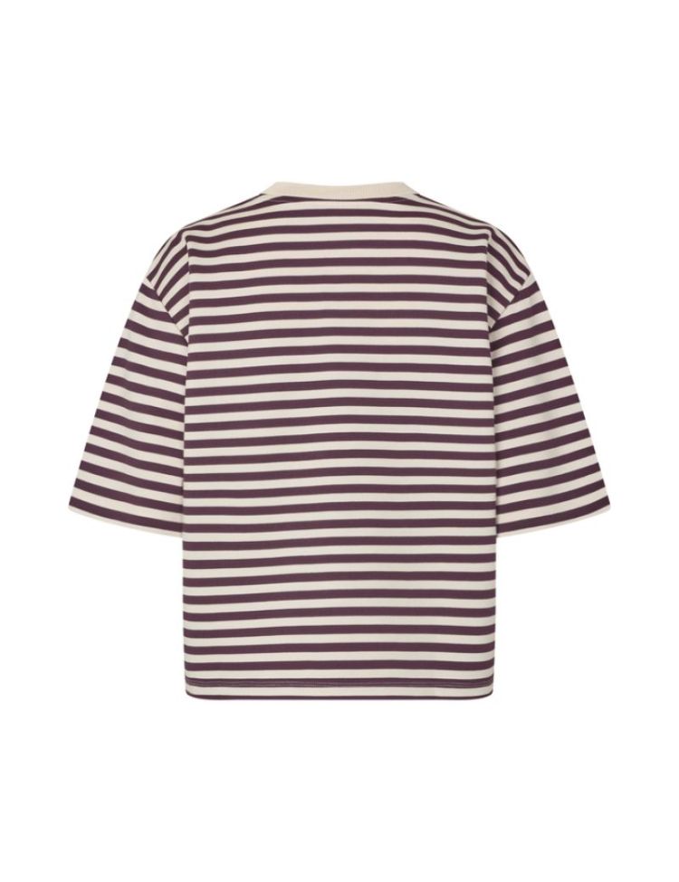 56589020-Y28 PURPLE SUGAR STRI bordeaux/ecru
