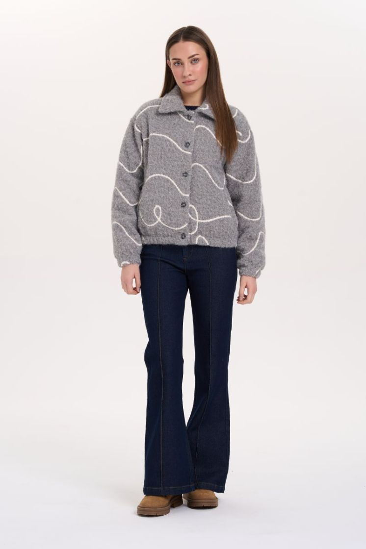 90575-GRA grijs/wit