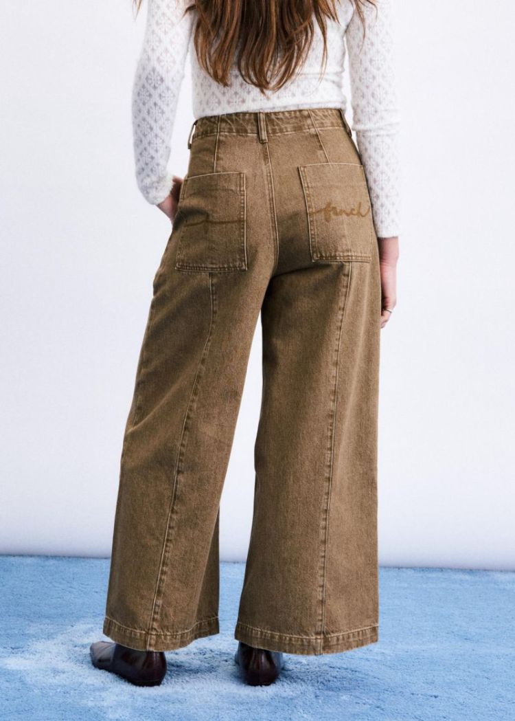CHC26610-MARRON GLACE camel denim